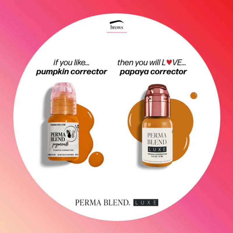Nuancier comparatif Papaya Corrector 15ml Nuancier comparatif Papaya Corrector 15ml