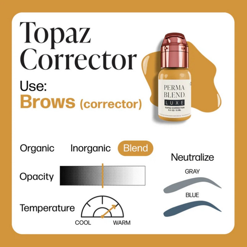 Encre PERMA BLEND LUXE Topaz Corrector 15ml