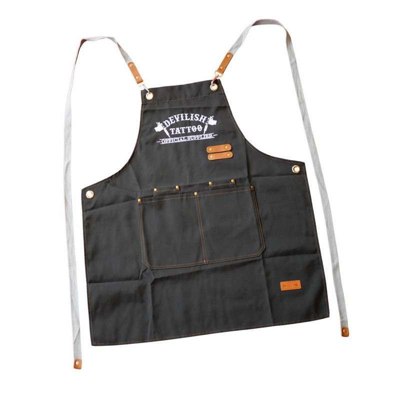 Tablier Tissu Imperméable DEVILISH TATTOO Tablier Tissu Imperméable DEVILISH TATTOO