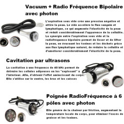 Notice des outils Machine Lypocavitation/radiofréquence Notice des outils Machine Lypocavitation/radiofréquence
