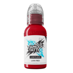 Encre WORLD FAMOUS Limitless Lava Red - 30ML