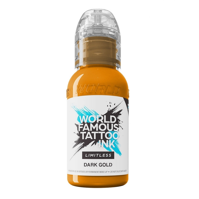 Encre WORLD FAMOUS Limitless Dark Gold - 30ML Encre WORLD FAMOUS Limitless Dark Gold - 30ML