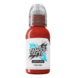 Encre WORLD FAMOUS Limitless Fire Red - 30ML
