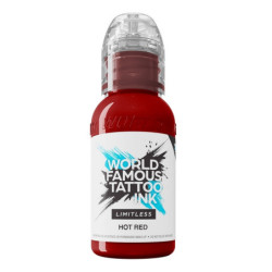 Encre WORLD FAMOUS Limitless Hot Red - 30ML