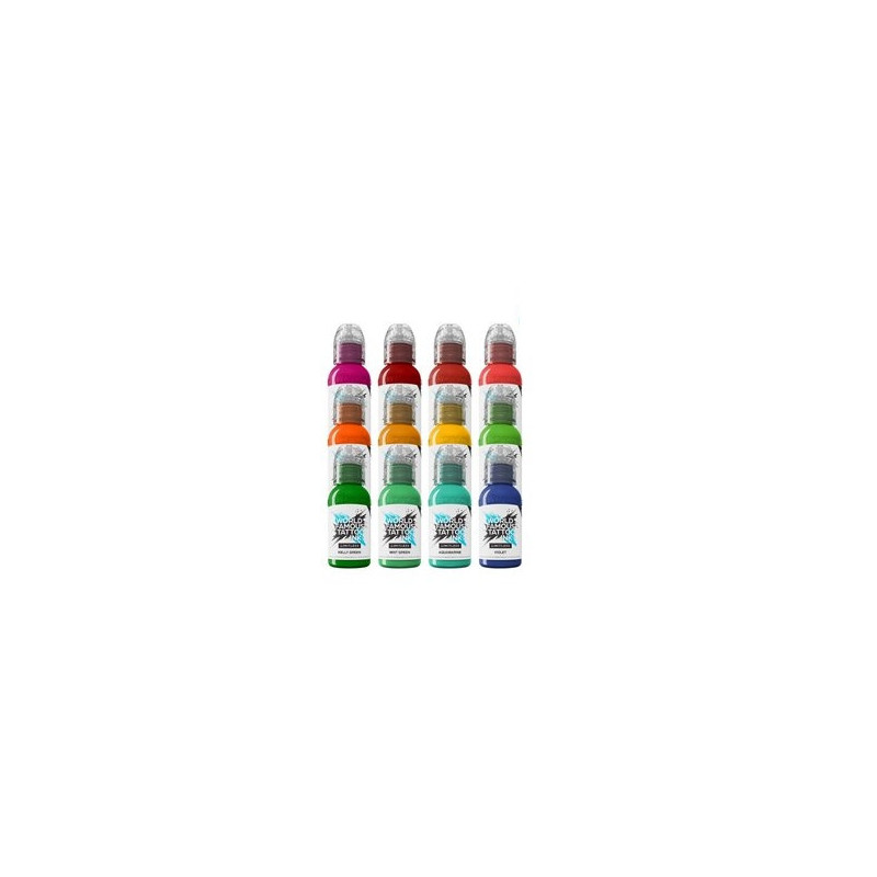 Kit encres WORLD FAMOUS Limitless - Dragon Set - 30ml Kit encres WORLD FAMOUS Limitless - Dragon Set - 30ml