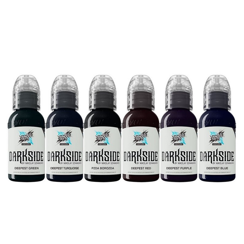 Kit encres WORLD FAMOUS Limitless - Nikolay Dzhangirov Darkside - 30ml
