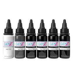Kit INTENZE Bob Tyrrel Black and Grey 30ML