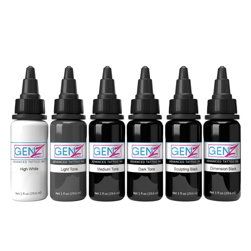 Kit INTENZE Bob Tyrrel Black and Grey 30ML Kit INTENZE Bob Tyrrel Black and Grey 30ML