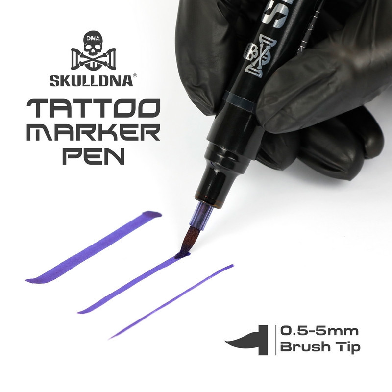 TATTOO MARKER PEN SKULLDNA TATTOO MARKER PEN SKULLDNA