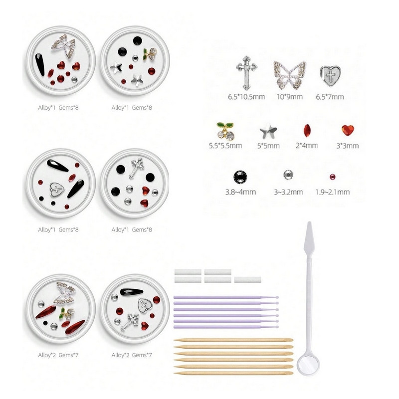 Kit Strass Dentaire - Fantaisie 2 Kit Strass Dentaire - Fantaisie 2