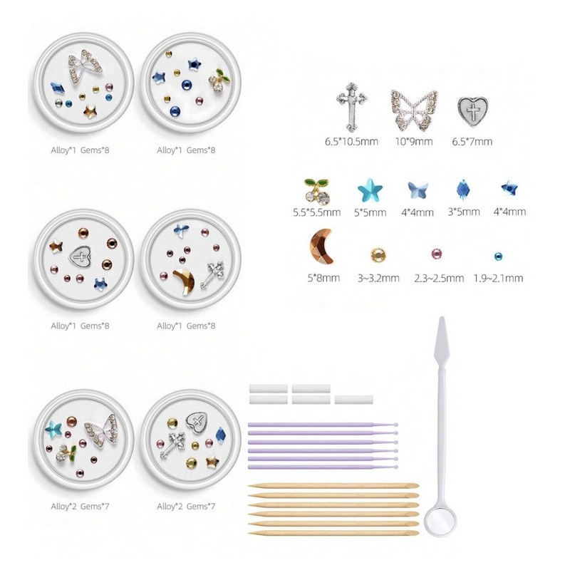Kit Strass Dentaire - Fantaisie 4 Kit Strass Dentaire - Fantaisie 4