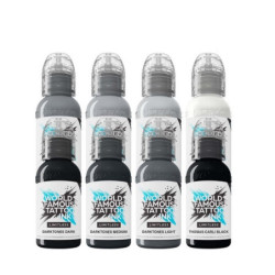Kit encres WORLD FAMOUS Limitless - Thomas Carli Jarlier Volcanic Tones - 30ml