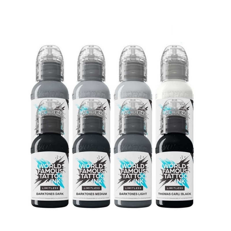 Kit encres WORLD FAMOUS Limitless - Thomas Carli Jarlier Volcanic Tones - 30ml