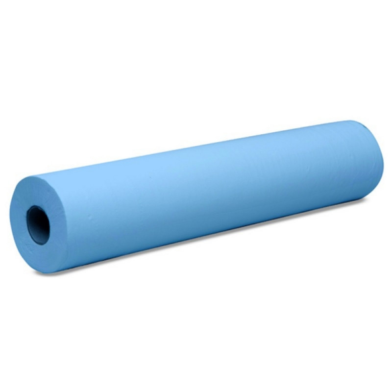 Rouleau draps d'examen plastifiés 50cm x 70m Rouleau draps d'examen plastifiés 50cm x 70m