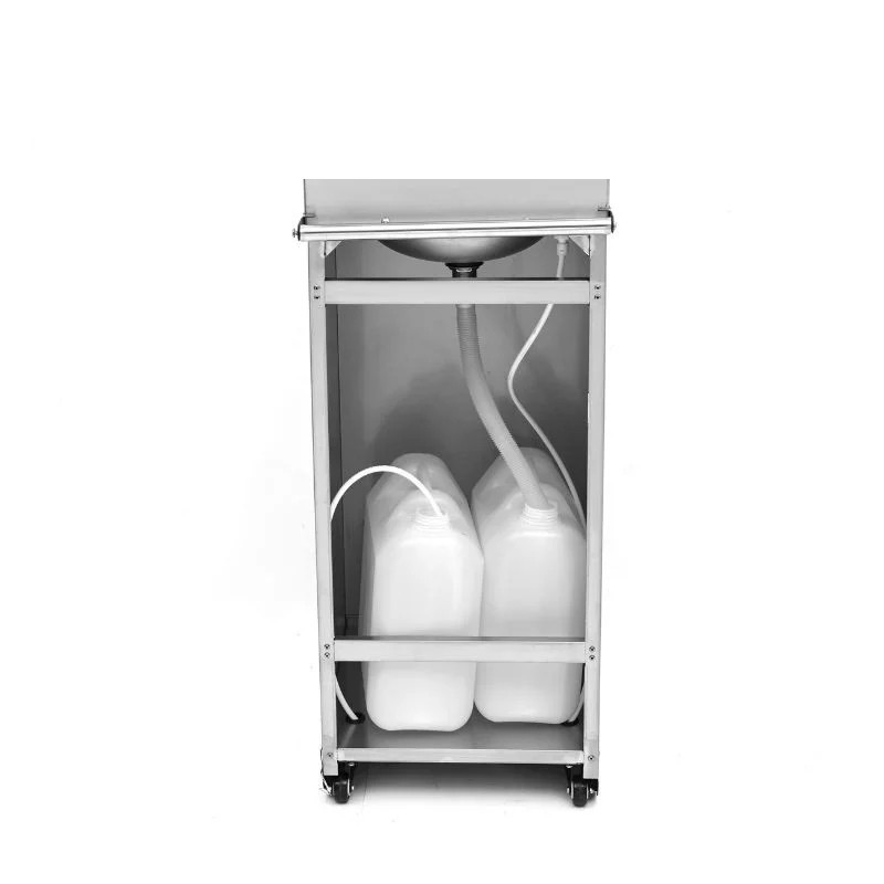 Lave mains autonome en inox Lave mains autonome en inox