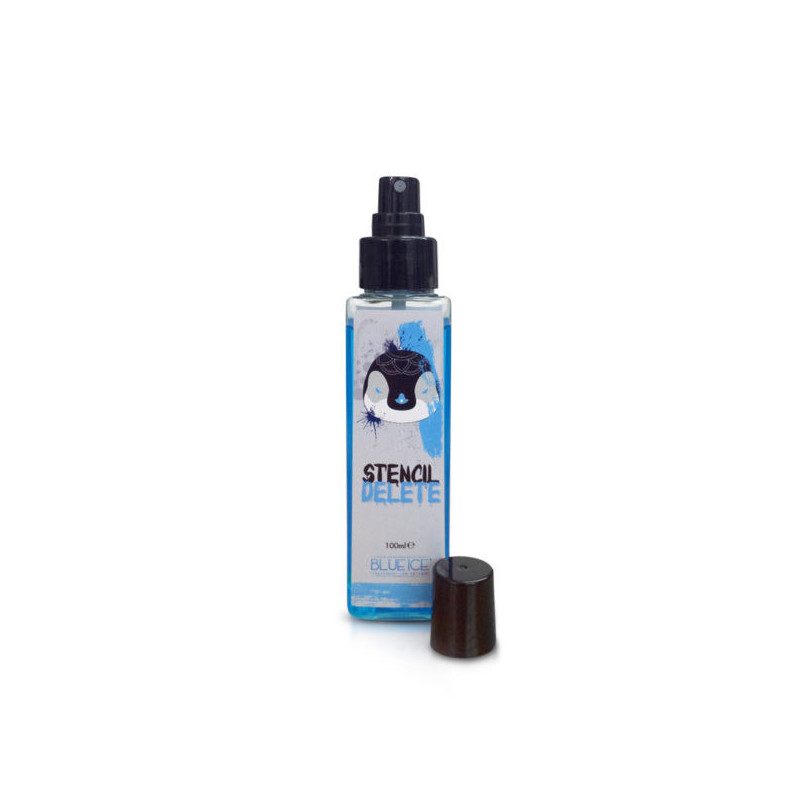 Stencil delete 100ml - Blue Ice Stencil delete 100ml - Blue Ice