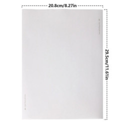 Feuilles de transfert Thermique OZER - Dimensions Feuilles de transfert Thermique OZER - Dimensions