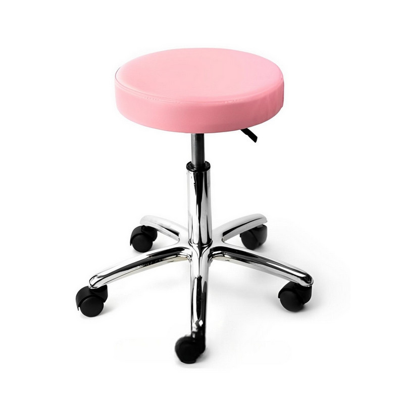 Tabouret rose pour tatoueur Tabouret rose pour tatoueur