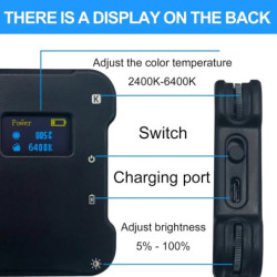 Kit Éclairage LED 180 Leds Filtre CPL 52mm - réglage Kit Éclairage LED 180 Leds Filtre CPL 52mm - réglage