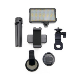 Kit Éclairage LED 180 Leds Filtre CPL 52mm - accessoires Kit Éclairage LED 180 Leds Filtre CPL 52mm - accessoires