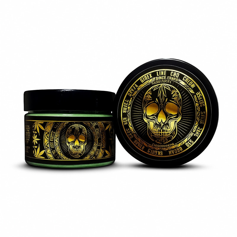 Crème apaisante et régénérante CBD – SKULLS BLACKLINE Crème apaisante et régénérante CBD – SKULLS BLACKLINE