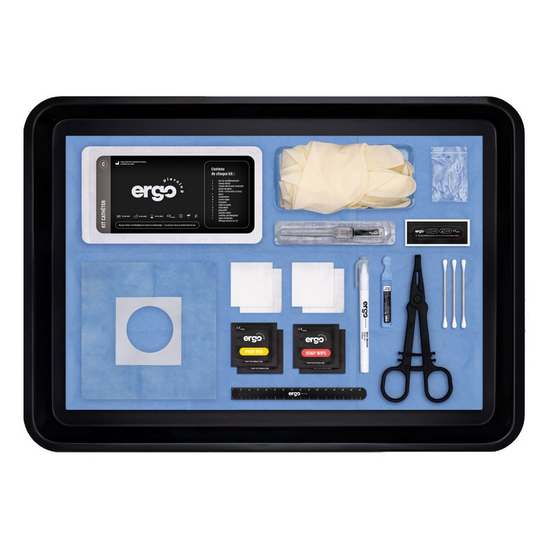 Kit ERGO PIERCING - C Cathéter Gris (16G) Kit ERGO PIERCING - C Cathéter Gris (16G)