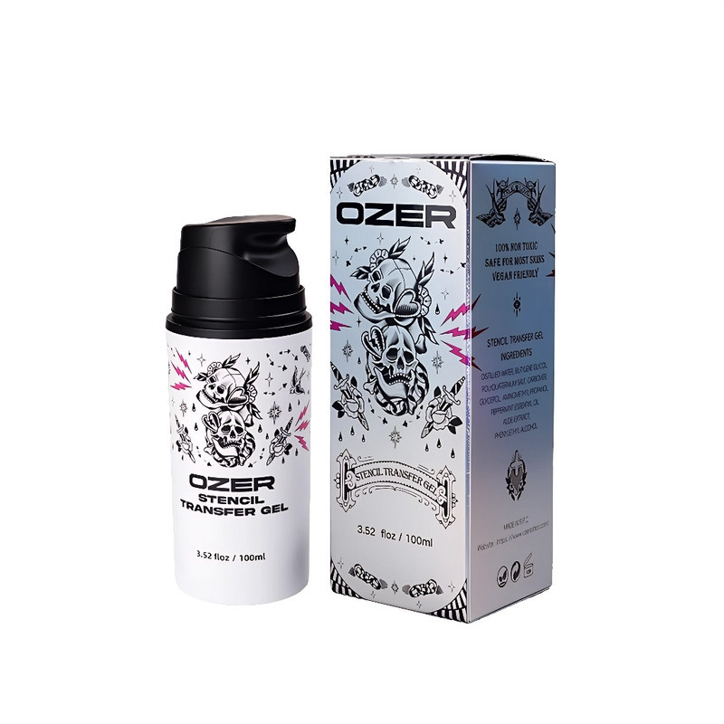 Stencil Gel de transfert OZER - 100ml Stencil Gel de transfert OZER - 100ml