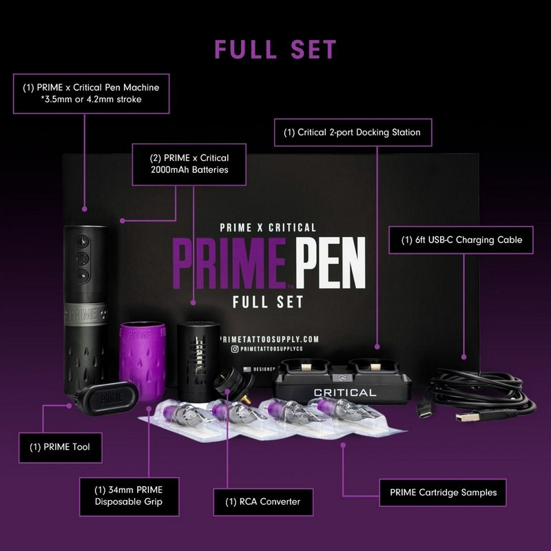 Pack Complet PRIME x Critical Pack Complet PRIME x Critical