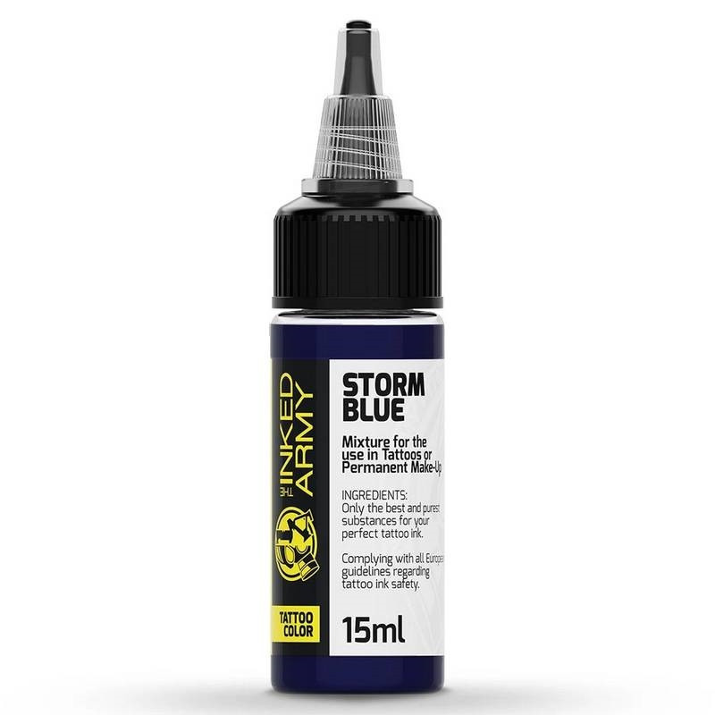 Encre THE INKED ARMY - Storm Blue 15ml Encre THE INKED ARMY - Storm Blue 15ml