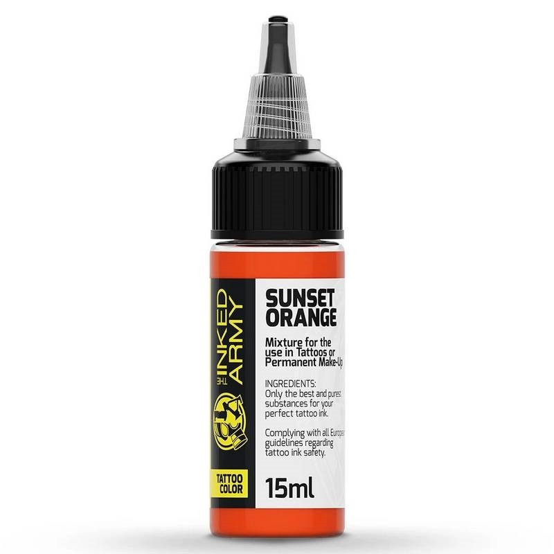 Encre THE INKED ARMY - Sunset Orange 15ml Encre THE INKED ARMY - Sunset Orange 15ml