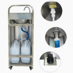 Lave mains autonome avec commande aux pieds Lave mains autonome avec commande aux pieds