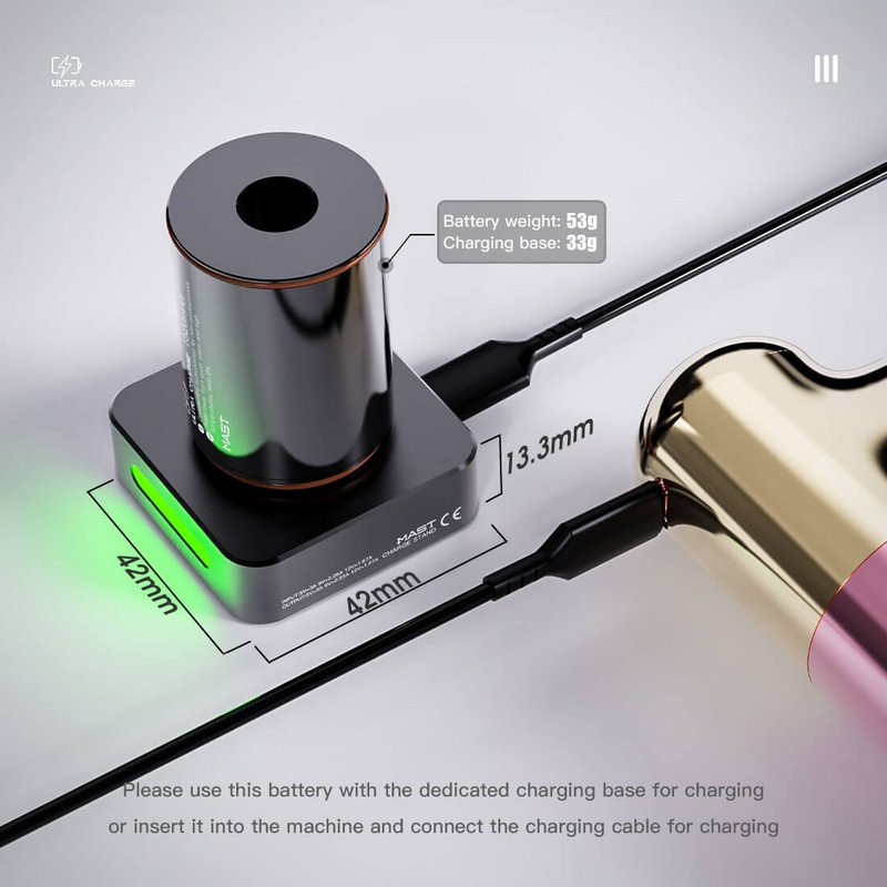 Charging Dock & Batterie Wireless Mast Racer Pro