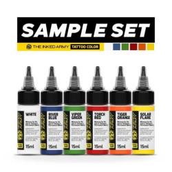 Encre THE INKED ARMY - Sample Set - 6 x 15 ml