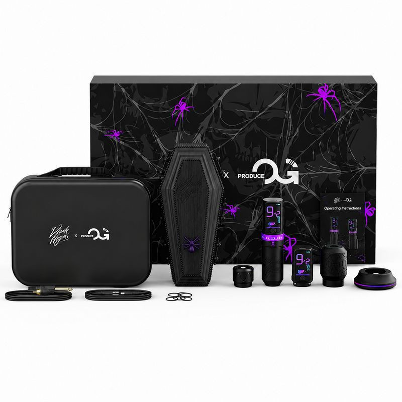 Machine Wireless Black Widow OG TATTOO - Course réglable Machine Wireless Black Widow OG TATTOO - Course réglable