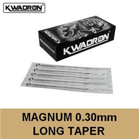 Aiguilles KWADRON Magnum 0,30mm Long Taper