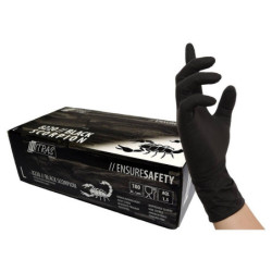 Gants Latex NITRAS Black Scorpion