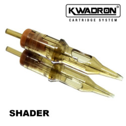 Cartouches KWADRON shader long taper par 20 pour tatouer