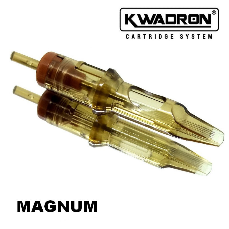 Cartouches KWADRON magnum long taper par 20 pour tatouer Cartouches KWADRON magnum long taper par 20 pour tatouer