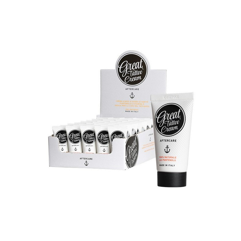 Soin après tatouage GREAT TATTOO CREAM 30ml Soin après tatouage GREAT TATTOO CREAM 30ml