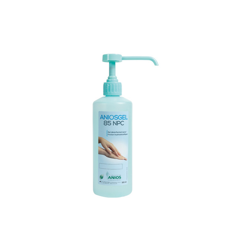 Gel hydroalcoolique ANIOS GEL 85 NPC - 500ml Gel hydroalcoolique ANIOS GEL 85 NPC - 500ml
