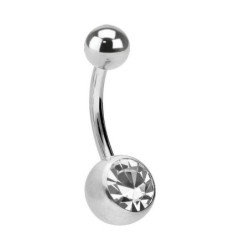 Bijoux stérile piercing BANANE Nombril