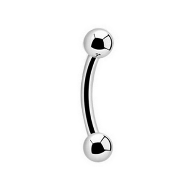 Bijou stérile piercing BARBELLS courbé Bijou stérile piercing BARBELLS courbé