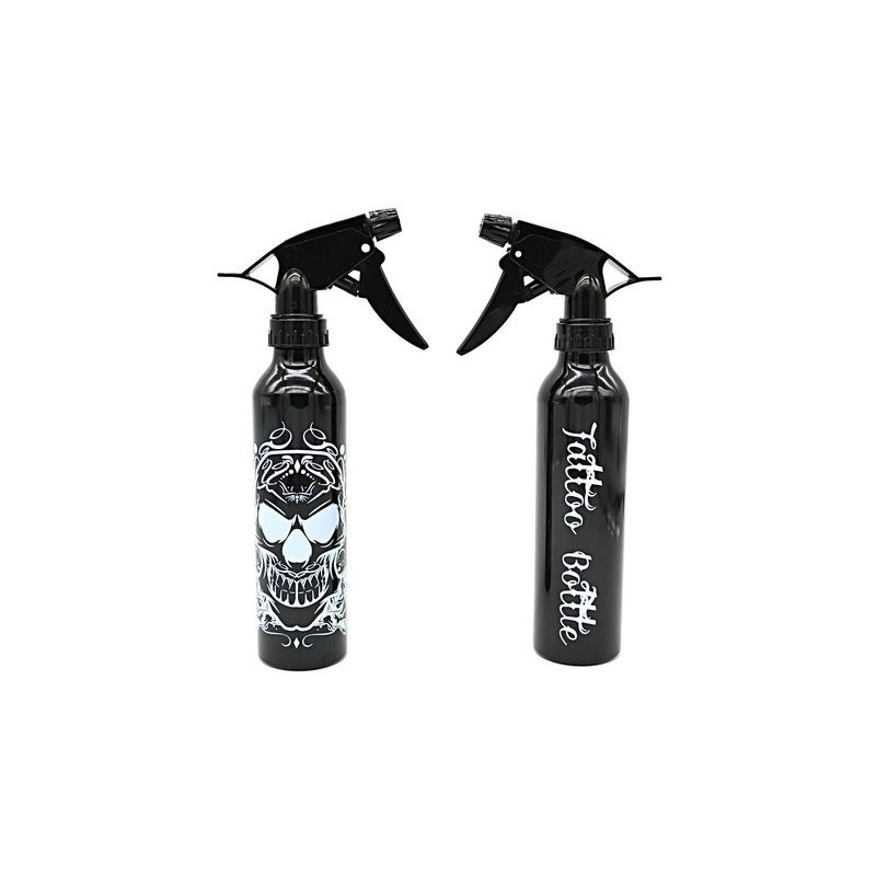 Bouteille à Spray 250ml noire tatouage 