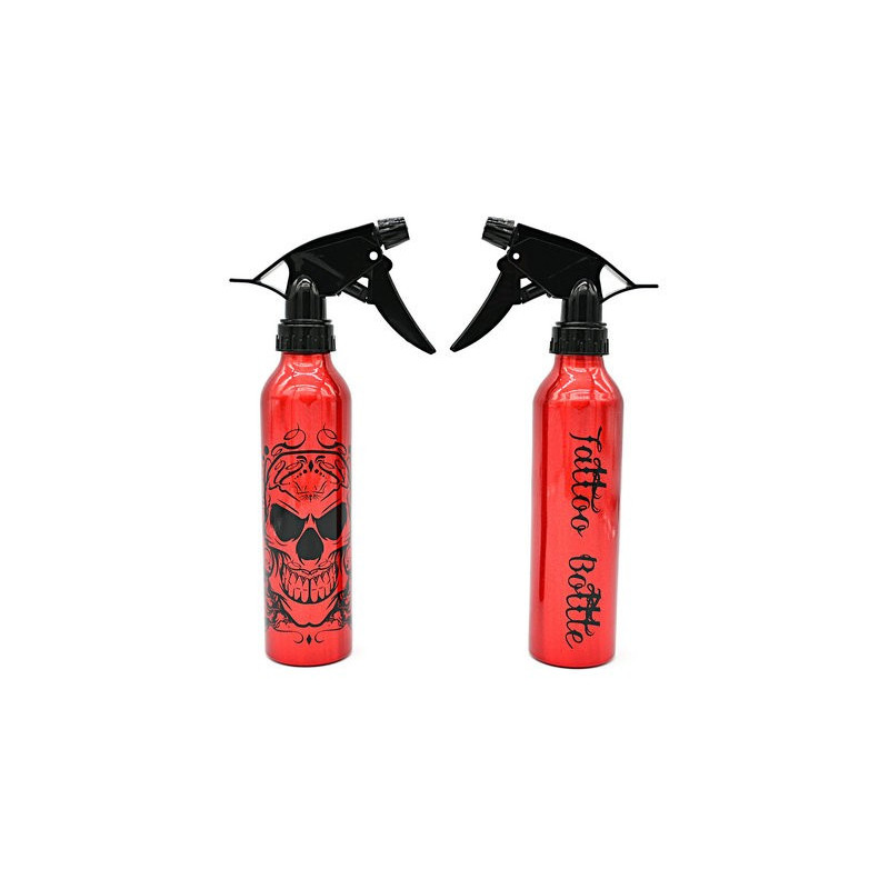 Bouteille à Spray 250ml rouge pour le tatouage