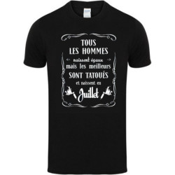 T-shirt DEVILISH homme Mois de naissance Juillet T-shirt DEVILISH homme Mois de naissance Juillet