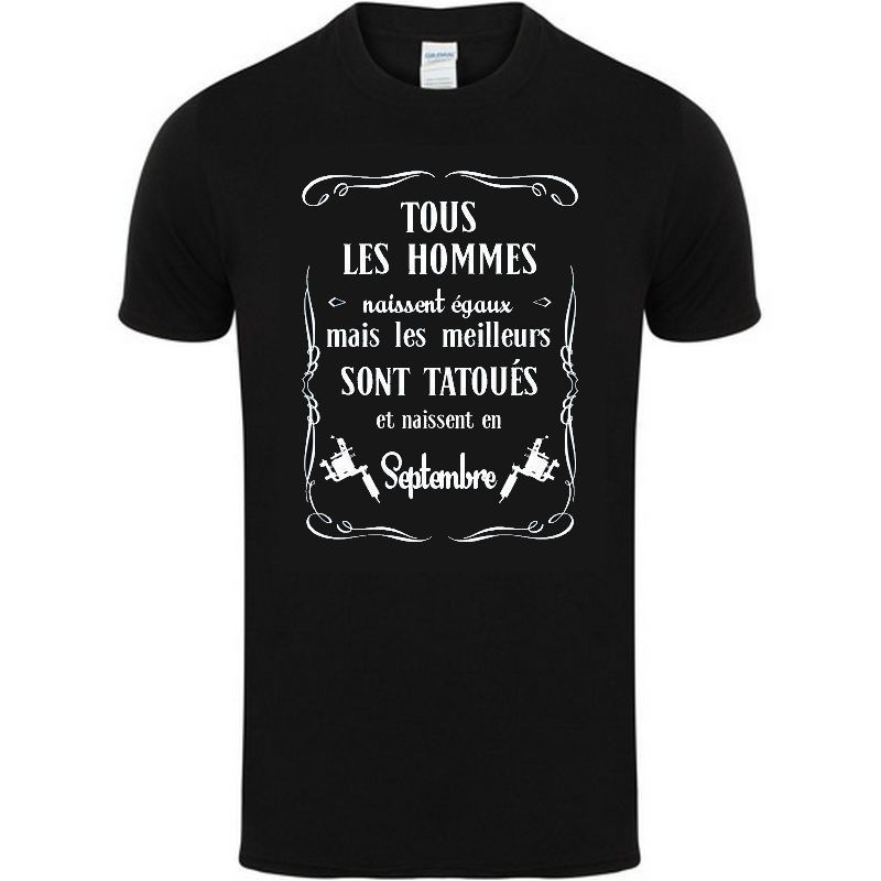 T-shirt DEVILISH homme Mois de naissance Septembre T-shirt DEVILISH homme Mois de naissance Septembre
