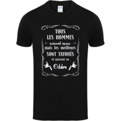 T-shirt DEVILISH homme Mois de naissance Octobre T-shirt DEVILISH homme Mois de naissance Octobre