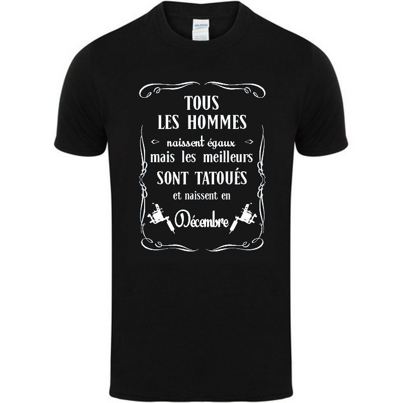 T-shirt DEVILISH homme Mois de naissance Decembre T-shirt DEVILISH homme Mois de naissance Decembre