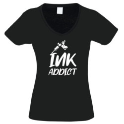 T-shirt DEVILISH - Ink Addict - Homme/Femme T-shirt DEVILISH - Ink Addict - Homme/Femme
