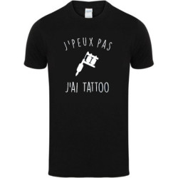 T-shirt DEVILISH - Je suis tatoué et bien élevé - Homme/Femme